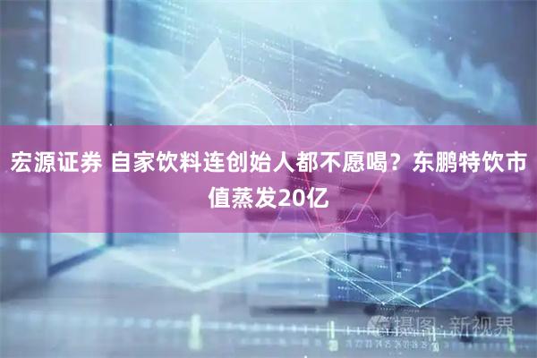 宏源证券 自家饮料连创始人都不愿喝?东鹏特饮市值蒸发20亿